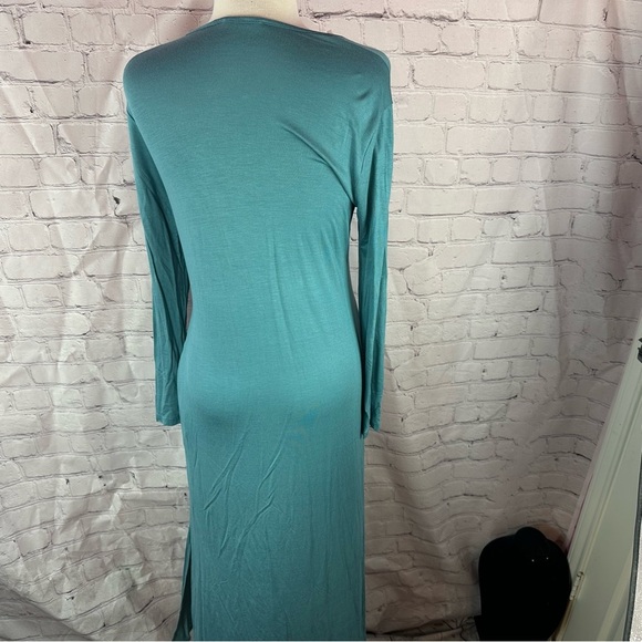 NWT annabelle boutique light weight duster cardigan side pockets boho casual - Picture 4 of 9